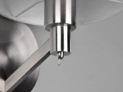 Trio Leuchten Kleine Wandleuchte CASSIO Silber Matt Mit Schalter & Stoffschirm Weiß -Bestes Beleuchtungs Geschäft kleine wandleuchte cassio silber matt mit schalter 5