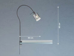 Fischer & Honsel Klemmlampe ISKA Schwarz Mit Rauchglas - Leselampe Mit Schwanenhals 8 Fischer & Honsel Klemmlampe ISKA Schwarz Mit Rauchglas - Leselampe Mit Schwanenhals -Bestes Beleuchtungs Geschäft klemmlampe iska schwarz mit rauchglas leselampe mi 2