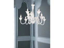 Trio Leuchten Kronleuchter ELSA Im Landhausstil, 9-flammig Stehend, Weiß 19 Trio Leuchten Kronleuchter ELSA Im Landhausstil, 9-flammig Stehend, Weiß -Bestes Beleuchtungs Geschäft kronleuchter elsa im landhausstil 9 flammig stehen 5