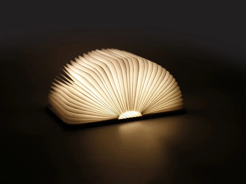 GAO LED Akku Dekoleuchte Im Buchdesign, Faltbar Per USB Aufladbar 6 GAO LED Akku Dekoleuchte Im Buchdesign, Faltbar Per USB Aufladbar – Bild 4