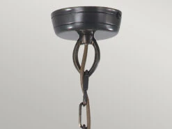 MeineWunschleuchte LED Außenhängeleuchte Im Landhausstil, Altmessing Ø22cm -Bestes Beleuchtungs Geschäft led aussenhaengeleuchte im landhausstil altmessing 5