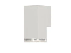 MeineWunschleuchte LED Außenwandleuchte ALU Down Light Weiß Effektstreifen IP44, Höhe 16,5cm -Bestes Beleuchtungs Geschäft led aussenwandleuchte alu down light weiss effekts 4