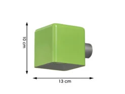 Konstsmide LED Außenwandleuchte AMALFI, Grün, 3 Watt-LED, 200 Lumen, Inkl. Trafo -Bestes Beleuchtungs Geschäft led aussenwandleuchte amalfi gruen 3 watt led 200 1 2