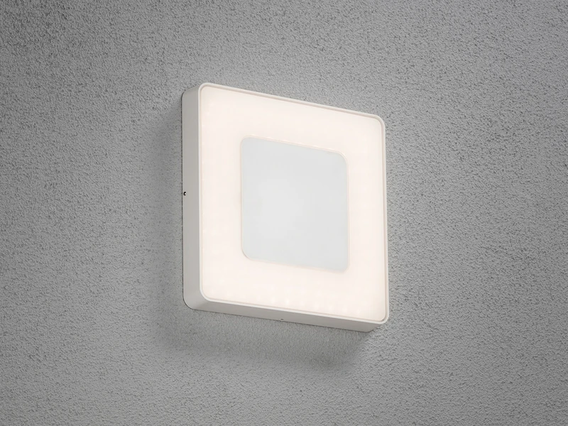 Konstsmide LED Außenwandleuchte / Deckenleuchte CARRARA Eckig Inkl. Fernbedienung, 25W 9 Konstsmide LED Außenwandleuchte / Deckenleuchte CARRARA Eckig Inkl. Fernbedienung, 25W – Bild 7