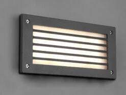 Trio Leuchten LED Außenwandleuchte Einbauleuchte HARDEY In Anthrazit, Breite 24cm -Bestes Beleuchtungs Geschäft led aussenwandleuchte einbauleuchte hardey in anth 3