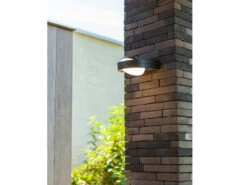 Lutec LED Außenwandleuchte FELE ALU Downlight, Kopf 320° Verstellbar, 16x20cm -Bestes Beleuchtungs Geschäft led aussenwandleuchte fele alu downlight kopf 320 1 4