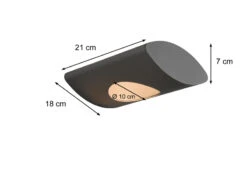 Trio Leuchten LED Außenwandleuchte KATUN Up And Down Light In Anthrazit -Bestes Beleuchtungs Geschäft led aussenwandleuchte katun up and down light in a 2