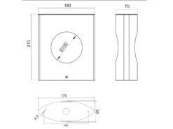 Trio Leuchten LED Außenwandleuchte KATUN Up And Down Light In Anthrazit -Bestes Beleuchtungs Geschäft led aussenwandleuchte katun up and down light in a 5