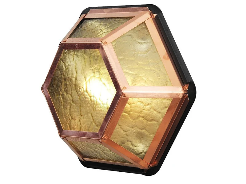 MeineWunschleuchte LED Außenwandleuchte Landhausstil Aus Kupfer, Höhe 30cm 4 MeineWunschleuchte LED Außenwandleuchte Landhausstil Aus Kupfer, Höhe 30cm – Bild 2