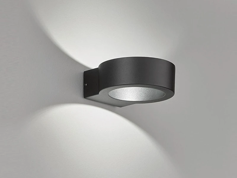 Fischer & Honsel LED Außenwandleuchte TORRES Schwarz Mit Up And Down Licht - 15cm Breit 5 Fischer & Honsel LED Außenwandleuchte TORRES Schwarz Mit Up And Down Licht - 15cm Breit – Bild 3