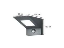 Trio Leuchten LED Außenwandleuchten 2er Set Mit Bewegungsmelder In Anthrazit 12 Trio Leuchten LED Außenwandleuchten 2er Set Mit Bewegungsmelder In Anthrazit -Bestes Beleuchtungs Geschäft led aussenwandleuchten 2er set mit bewegungsmelder 3