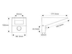 Trio Leuchten LED Außenwandleuchten 2er Set Mit Bewegungsmelder In Anthrazit 15 Trio Leuchten LED Außenwandleuchten 2er Set Mit Bewegungsmelder In Anthrazit -Bestes Beleuchtungs Geschäft led aussenwandleuchten 2er set mit bewegungsmelder 6