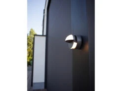 MeineWunschleuchte LED Außenwandleuchten 2er SET - Up And Down, 90° Beweglicher Kopf, ∅16cm -Bestes Beleuchtungs Geschäft led aussenwandleuchten 2er set up and down 90 bewe 6