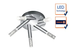 Trio Leuchten LED BAD Deckenleuchte BOLSA, Chrom, Acryl Transparent Klar, Ø 41 Cm 9 Trio Leuchten LED BAD Deckenleuchte BOLSA, Chrom, Acryl Transparent Klar, Ø 41 Cm -Bestes Beleuchtungs Geschäft led bad deckenleuchte bolsa chrom acryl transparen 2