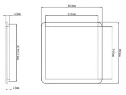 Trio Leuchten LED Bad Deckenleuchte CINZIA Chrom Mit Kristall Effekt & Dimmer 40x40cm 12 Trio Leuchten LED Bad Deckenleuchte CINZIA Chrom Mit Kristall Effekt & Dimmer 40x40cm -Bestes Beleuchtungs Geschäft led bad deckenleuchte cinzia chrom mit kristall ef 3