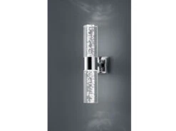 Trio Leuchten LED BAD Wandleuchte BOLSA Up-/Down Light Chrom Acryl Transparent Höhe 30cm -Bestes Beleuchtungs Geschäft led bad wandleuchte bolsa up down light chrom acry 3
