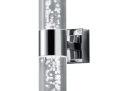 Trio Leuchten LED BAD Wandleuchte BOLSA Up-/Down Light Chrom Acryl Transparent Höhe 30cm -Bestes Beleuchtungs Geschäft led bad wandleuchte bolsa up down light chrom acry 4