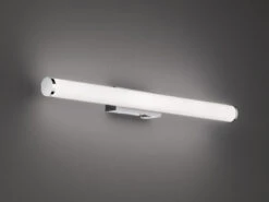 Trio Leuchten LED Bad Wandleuchte MATTIMO Mit Schalter Chrom 60cm - Spiegelleuchte -Bestes Beleuchtungs Geschäft led bad wandleuchte mattimo mit schalter chrom 60c 2