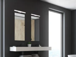 Trio Leuchten LED Bad Wandleuchte MATTIMO Mit Schalter Chrom 60cm - Spiegelleuchte -Bestes Beleuchtungs Geschäft led bad wandleuchte mattimo mit schalter chrom 60c 7