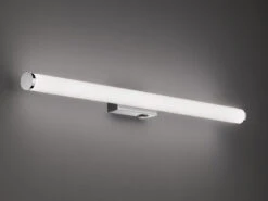 Trio Leuchten LED Bad Wandleuchte MATTIMO Mit Schalter Chrom 80cm - Spiegelleuchte -Bestes Beleuchtungs Geschäft led bad wandleuchte mattimo mit schalter chrom 80c 2