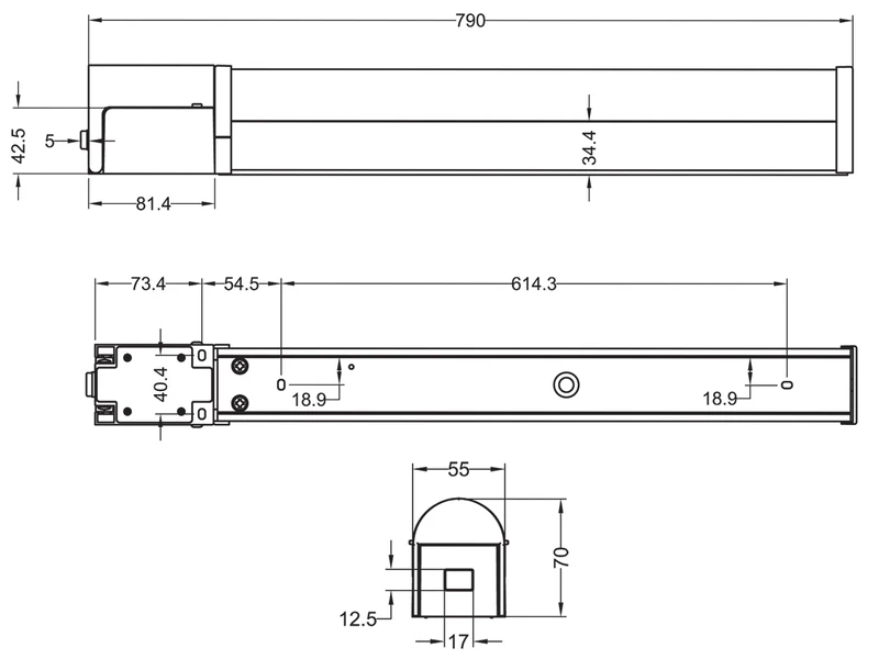 Trio Leuchten LED Bad Wandleuchte PIERA Mit Steckdose Chrom 79cm - Spiegelleuchte 13 Trio Leuchten LED Bad Wandleuchte PIERA Mit Steckdose Chrom 79cm - Spiegelleuchte – Bild 11