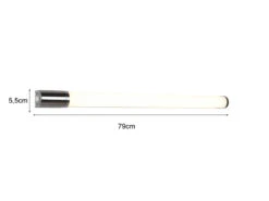 Trio Leuchten LED Bad Wandleuchte PIERA Mit Steckdose Chrom 79cm - Spiegelleuchte 17 Trio Leuchten LED Bad Wandleuchte PIERA Mit Steckdose Chrom 79cm - Spiegelleuchte -Bestes Beleuchtungs Geschäft led bad wandleuchte piera mit steckdose chrom 79cm 3