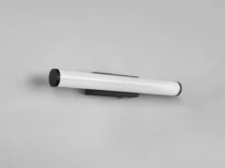 Trio Leuchten LED Bad Wandleuchten 2er Set Mit Schalter Schwarz 40cm - Spiegelleuchte -Bestes Beleuchtungs Geschäft led bad wandleuchten 2er set mit schalter schwarz 1 18