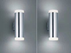 Trio Leuchten LED Badezimmer Wandleuchte 2er Set Up Down In Chrom 16,6cm - Spiegelleuchte -Bestes Beleuchtungs Geschäft led badezimmer wandleuchte 2er set up down in chro 2