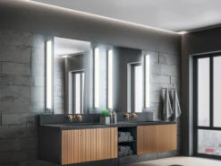 Trio Leuchten LED Badezimmer Wandleuchte FABIO In Chrom 120cm - Spiegelleuchte -Bestes Beleuchtungs Geschäft led badezimmer wandleuchte fabio in chrom 120cm sp 4