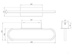 Trio Leuchten LED Badezimmer Wandleuchte GIANNI In Chrom, Breite 40cm - Spiegelleuchte -Bestes Beleuchtungs Geschäft led badezimmer wandleuchte gianni in chrom breite 1 17