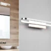 Trio Leuchten LED Badezimmer Wandleuchte GIANNI In Chrom, Breite 40cm - Spiegelleuchte -Bestes Beleuchtungs Geschäft led badezimmer wandleuchte gianni in chrom breite 1 9