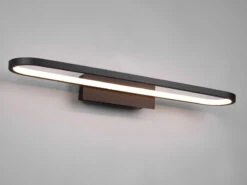 Trio Leuchten LED Badezimmer Wandleuchte GIANNI In Schwarz, Breite 60cm - Spiegelleuchte -Bestes Beleuchtungs Geschäft led badezimmer wandleuchte gianni in schwarz breit 2