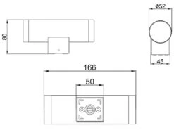 Trio Leuchten LED Badezimmer Wandleuchte RAY Up And Down In Schwarz 16,6cm - Spiegelleuchte -Bestes Beleuchtungs Geschäft led badezimmer wandleuchte ray up and down in schw 7