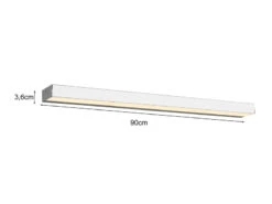 Trio Leuchten LED Badezimmer Wandleuchte ROCCO Chrom 90cm - Up-Down Spiegelleuchte -Bestes Beleuchtungs Geschäft led badezimmer wandleuchte rocco chrom 90cm up dow 3