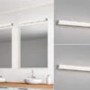 Trio Leuchten LED Badezimmer Wandleuchten 2er Set Chrom 60cm - Up-Down Spiegelleuchte -Bestes Beleuchtungs Geschäft led badezimmer wandleuchten 2er set chrom 60cm up
