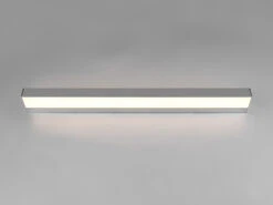 Trio Leuchten LED Badezimmer Wandleuchten 2er Set Chrom 90cm - Up-Down Spiegelleuchte -Bestes Beleuchtungs Geschäft led badezimmer wandleuchten 2er set chrom 90cm up 1 5