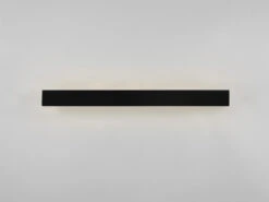 Trio Leuchten LED Badezimmer Wandleuchten 2er Set Schwarz 60cm - Up-Down Spiegelleuchte -Bestes Beleuchtungs Geschäft led badezimmer wandleuchten 2er set schwarz 60cm u 6