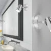 Trio Leuchten LED Badezimmerlampe Wandstrahler 1 Flammig Schwenkbar In Chrom -Bestes Beleuchtungs Geschäft led badezimmerlampe wandstrahler 1 flammig schwenk