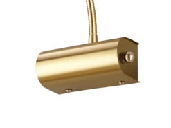 Trio Leuchten LED Bilderleuchte Im 2er Set Aus Messing Matt Mit Flexarm & Drehdimmer -Bestes Beleuchtungs Geschäft led bilderleuchte im 2er set aus messing matt mit 1 5