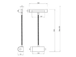 Trio Leuchten LED Bilderleuchte Im 2er Set Aus Messing Matt Mit Flexarm & Drehdimmer -Bestes Beleuchtungs Geschäft led bilderleuchte im 2er set aus messing matt mit 1 6
