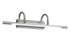 Trio Leuchten LED Bilderleuchte/Wandleuchte CURADRO Breite 48cm, Silber Matt