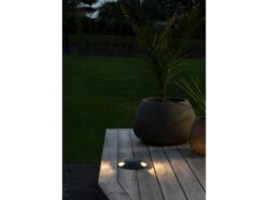 Konstsmide LED Bodenaufbaustrahler 2flammig Aufbauspot 2er SET Aussen Anthrazit Ø20cm IP65 -Bestes Beleuchtungs Geschäft led bodenaufbaustrahler 2flammig aufbauspot 2er se 5