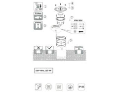 Trio Leuchten LED Bodeneinbauspot Rund 2er Set Edelstahl Ø16cm IP65 Bodenstrahler Für Einfahrt -Bestes Beleuchtungs Geschäft led bodeneinbauspot rund 2er set edelstahl 16cm ip 8