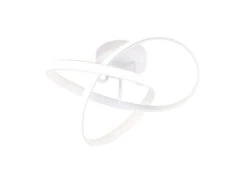 Reality Leuchten LED Decken- Und Wandleuchte MEO Metall Weiß Durchmesser 40cm -Bestes Beleuchtungs Geschäft led decken und wandleuchte meo metall weiss durchm 1