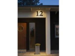 Konstsmide LED Deckeneinbaustrahler OUTDOOR Glasfront Mit Schwarzem Rand Ø11cm, IP44 -Bestes Beleuchtungs Geschäft led deckeneinbaustrahler outdoor glasfront mit sch 2