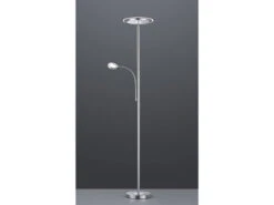 Reality Leuchten LED Deckenfluter ACKBAR Silber, Dimmbar, ON-OFF Touch - 182cm Hoch -Bestes Beleuchtungs Geschäft led deckenfluter ackbar silber dimmbar on off touc 2