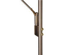 Trio Leuchten LED Deckenfluter BRANTFORD Altmessing Schwenkbar Mit Lesearm, Höhe 180cm -Bestes Beleuchtungs Geschäft led deckenfluter brantford altmessing schwenkbar m 4