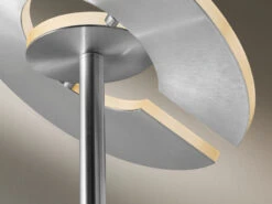 Fischer & Honsel LED Deckenfluter DENT Silber Dimmbar - Höhe 180cm -Bestes Beleuchtungs Geschäft led deckenfluter dent silber dimmbar hoehe 180cm 4