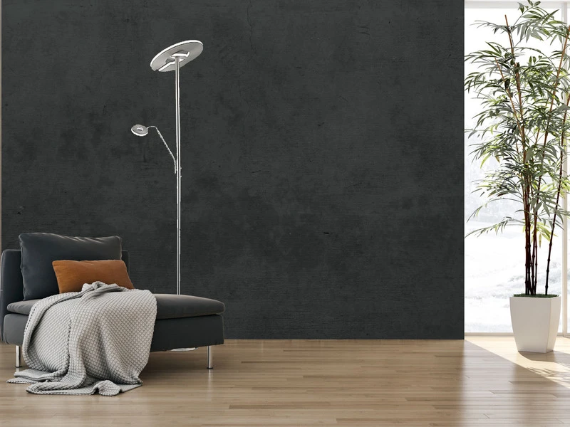 Fischer & Honsel LED Deckenfluter DENT Silber Mit Leselampe Dimmbar - Höhe 180cm 13 Fischer & Honsel LED Deckenfluter DENT Silber Mit Leselampe Dimmbar - Höhe 180cm – Bild 11