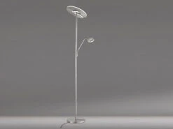 Fischer & Honsel LED Deckenfluter DENT Silber Mit Leselampe Dimmbar - Höhe 180cm 16 Fischer & Honsel LED Deckenfluter DENT Silber Mit Leselampe Dimmbar - Höhe 180cm -Bestes Beleuchtungs Geschäft led deckenfluter dent silber mit leselampe dimmbar 2